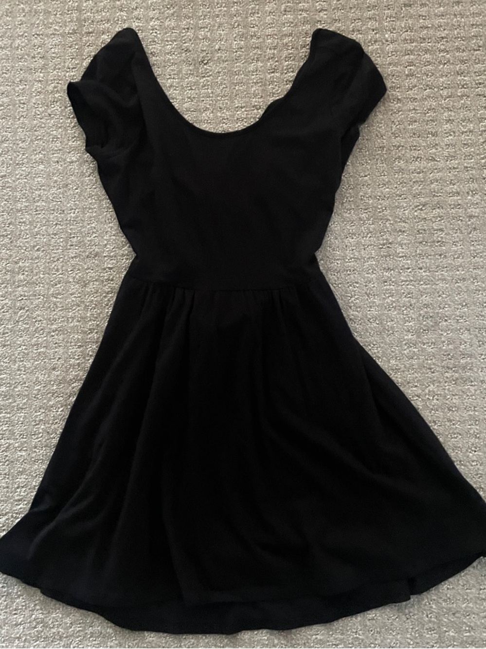 Decree Plum Scoop Dress with back detail